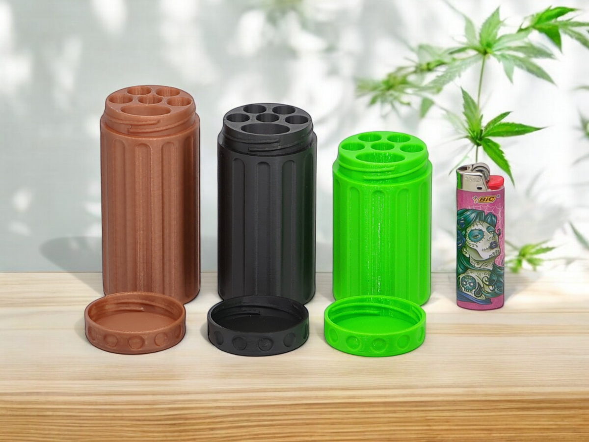 StashMate XL - Joint Jar with Bic Lighter Storage