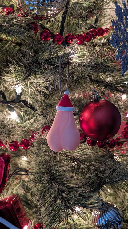 Santa's Sack Ornament - White Elephant Gift