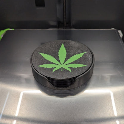 Cannabis Drink Coaster Set