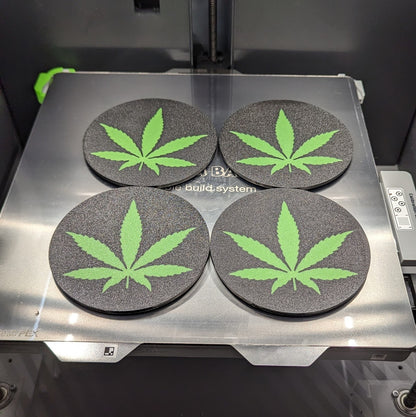 Cannabis Drink Coaster Set